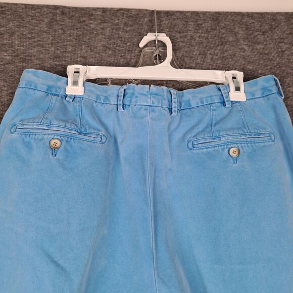 Peter Millar Pants Men's 36 Blue Chino Khaki Preppy Golf Pima Cotton Preppy - Picture 7 of 15